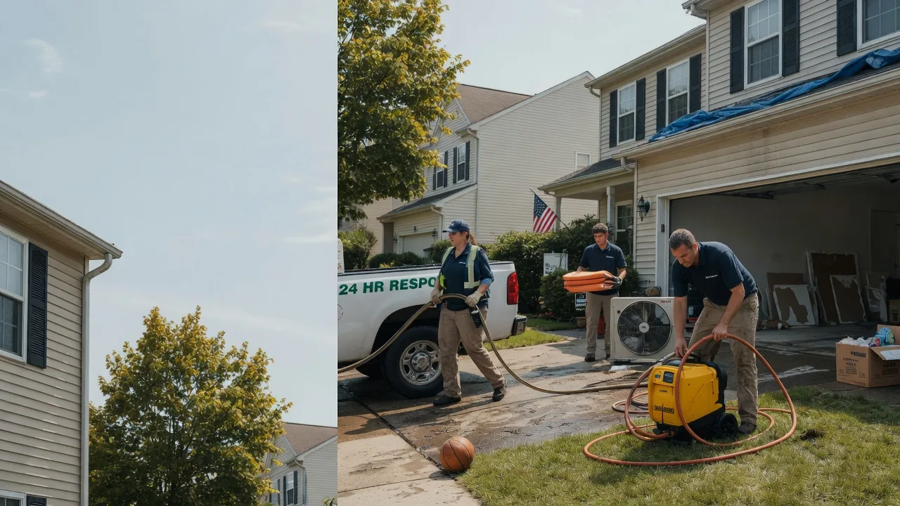 Emergency Water Damage Restoration in Hampden Sydney, VA near me